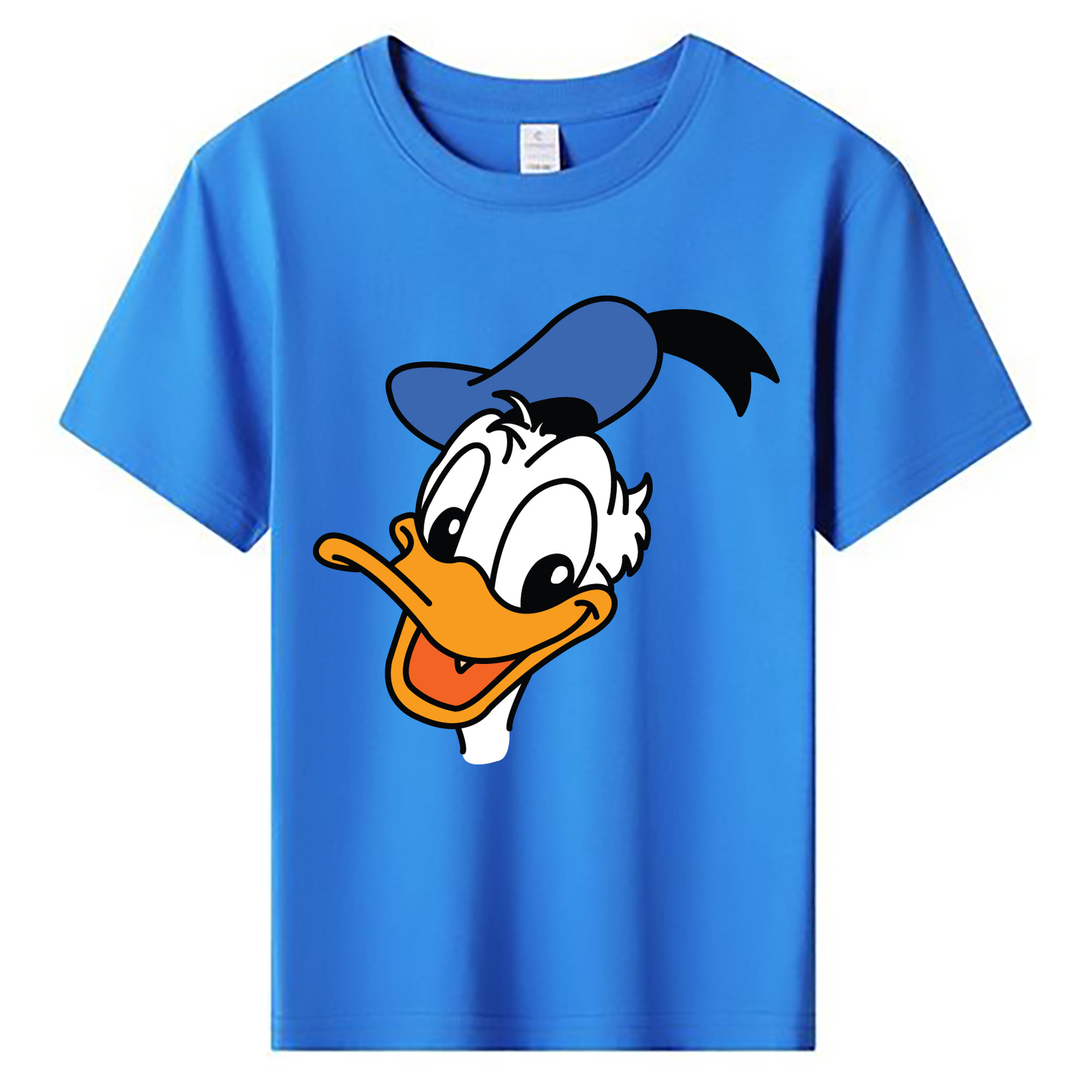 ミッキーマウス Mickey Mouse 綿100％キッズTシャツ（フロントプリント）